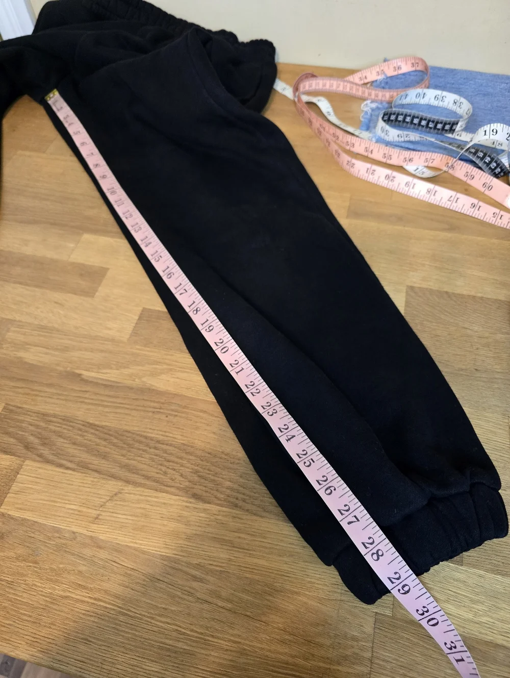 Comfrt High Rise Pull-On Jogger Signature Sweatpants Loungewear Black S